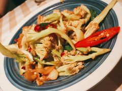 小炒有机花菜-珍味汤馆·潮汕家乡菜(保利文化广场店)
