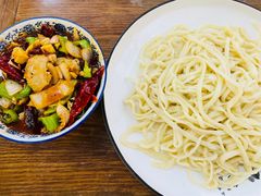手工细拉条-香辣爆肚面(钟楼店)