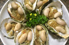 Oyster Steam Chicken Eggs