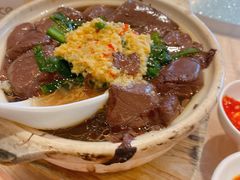 韭菜煮猪红-金汇酒楼(中山东区店)