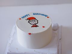 -咖咖熊蛋糕定制·蓝风车动物奶油