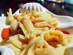 -东来菜馆•手抓海鲜家常菜•海鲜锅贴(鸽子窝店)