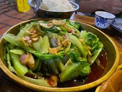 红葱头淋生菜-桃姐农庄老字号(从化温泉店)
