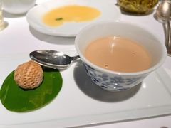 莲子核桃露伴核桃酥-悦轩中餐厅·高空江景·杭州柏悦酒店