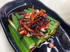 凉拌秋葵-聚味瞿记·龙虾堂(树木岭店)