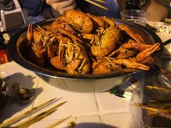 椒盐龙虾-小七碳火烧烤(越溪店)