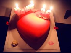 小粉红草莓慕斯生日蛋糕-法兰之吻蛋糕甜品(大望路店)