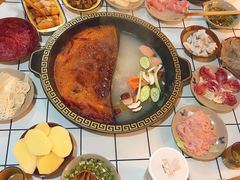 精品鲜毛肚-老街坊市井火锅(营门口店)