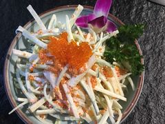 蟹子沙拉-虎焱炭火烧肉