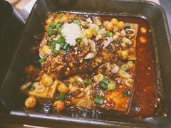 包浆豆腐冒脑花-全牛匠·乐山跷脚牛肉(新中关店)