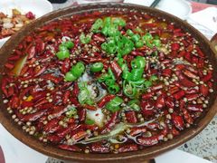 贡椒黑豆腐花水煮鱼-椒爱水煮鱼川菜(皇姑万象汇店)