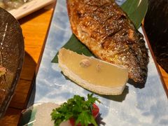 炭烤青花鱼-藤原布二·八佰善会席料理(奥体店)