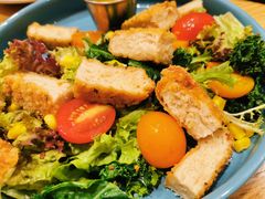 植物肉鸡排沙拉-MUJI无印良品(深圳深业上城城市旗舰店)