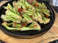 铁板有机花菜-李师傅脆肚(华强北店)