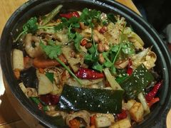 炭火干锅虾鸡翅-古原社·炭火干锅(桂庙店)