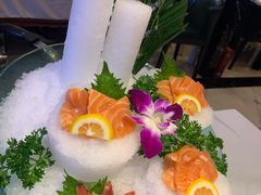 三文鱼刺身拼-德天肥牛海鲜火锅(城西银泰店)