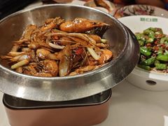 黑胡椒芝士年糕虾-新白鹿餐厅(第一百货店)
