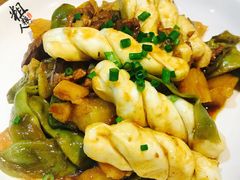 排骨豆角粘卷子-粗粮人家(簋街店)