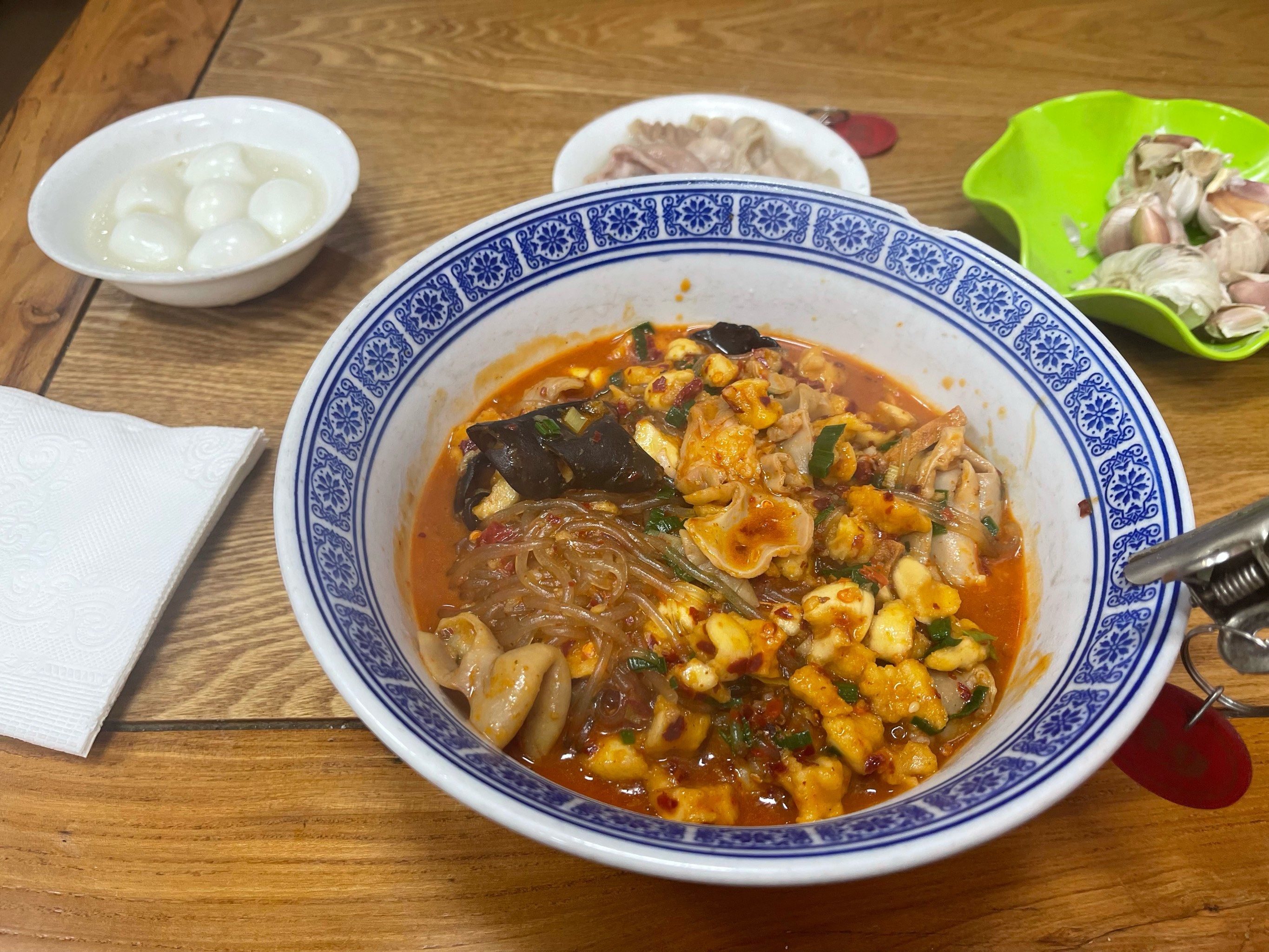 喝到了小陈的热巧和吃到了一直朝思暮想的葫芦头小炒