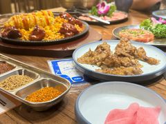 -明洞阿姨·韩式酱蟹烤肉·创意料理(三元桥店)