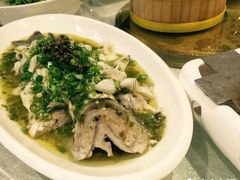 青椒鲈鱼-京味民福烤鸭店(建设四马路店)