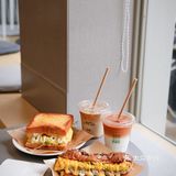 幸福感爆棚厚蛋三明治🥪温州简餐下午茶首选