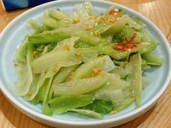 金蒜捞生菜梗-德胜轩正宗顺德菜(宝安沙井会展中心店)