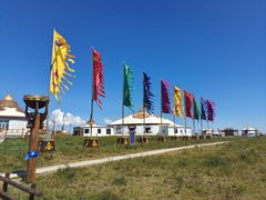 -呼伦贝尔大草原巴尔虎蒙古部落民俗旅游度假景区