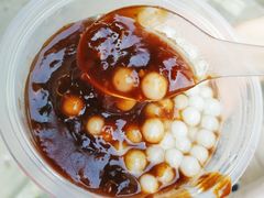 桂花赤豆糊圆子-潘玉麟糖粥