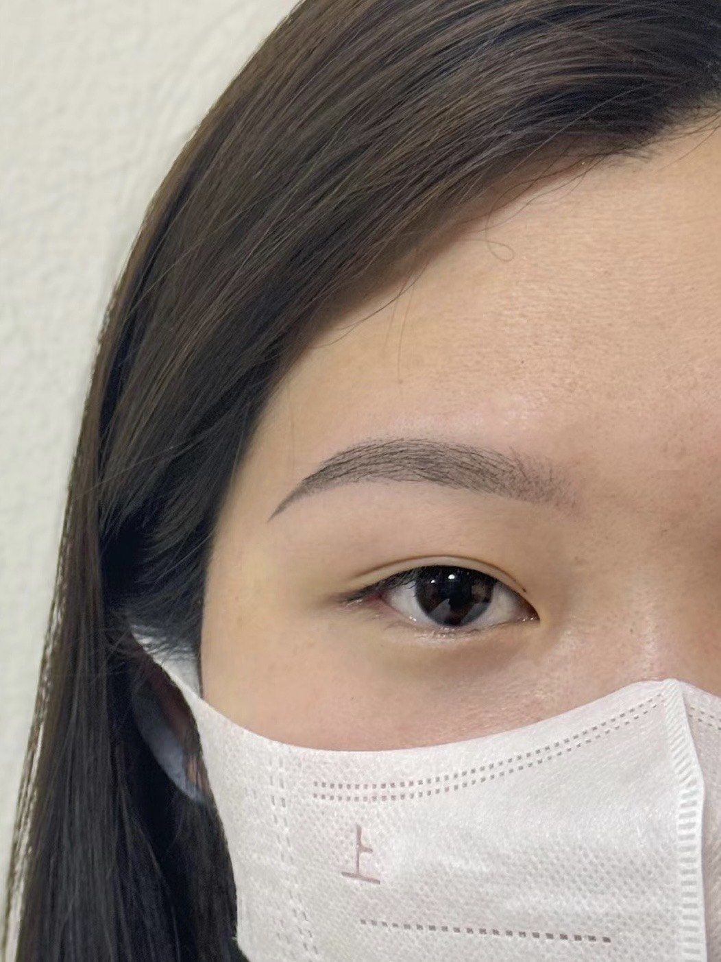 清清爽爽的雾眉 圆脸妹子的本命眉