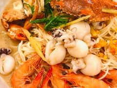 膏蟹拌面-十面欢腾·海鲜面·台式Bistro(长乐路店)