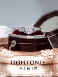 -LightOnly·培育钻石婚戒定制(天坛店)