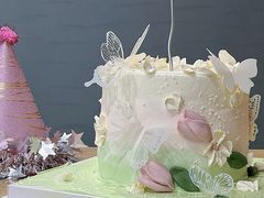 -芒果与甜纯动物奶油蛋糕&甜品台定制