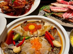 -草家酱蟹炭火烤肉店(珲春南路一店)