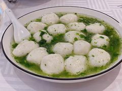 荠菜烧鱼丸-农家大院