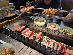 自助取餐区-很久以前羊肉串(中山公园店)