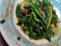 豆豉鲮鱼炒油麦菜-家宴滇食记·云南家常菜
