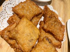 香炸潮州肉卷-金穗园·砂锅粥.醉鸡煲火锅(长寿路店)