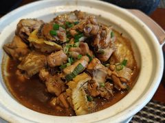 野生鲍鱼焖本岛鸡-蜈支洲岛珊瑚酒店临海阁中餐厅