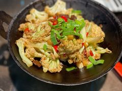 干锅有机花菜-老屋印象川菜(世纪东方店)
