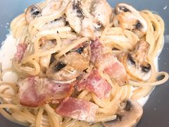 奶油蘑菇意大利面-VESH COFFEE(定西路店)