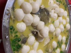 一鱼两吃红汤-柘林湖生态鱼馆