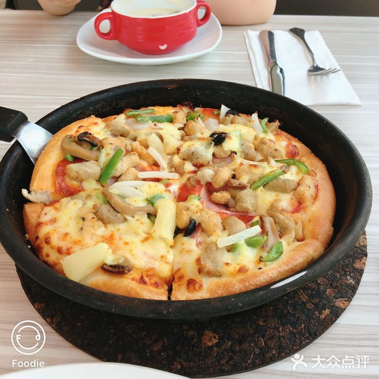 #无锡橙V有特权# 正好赶上必胜客活动，最后一天