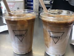 冰橘皮拿铁-Manner Coffee(IFS一楼店)