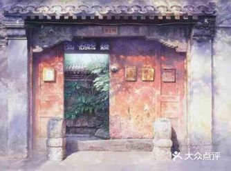 画作里游历绿瓦红砖的北京城