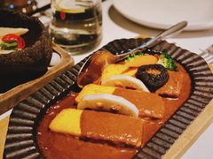 肉汁铁板煎豆腐-梧桐