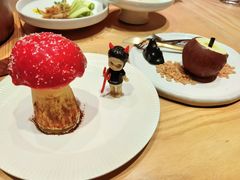 毒蘑菇蛋糕-宴南庭·闽味私房菜