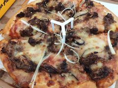 炙烤澳洲牛肉铁盘披萨-必胜客(上地华联店)