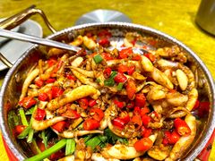 铜锅香辣鱿鱼须-望湘园·湖南菜(宏伊店)