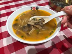 蘑菇汤莜面鱼鱼-西贝(凯德壹中心店)